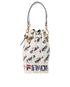 X Fila Fringe Bucket Bag, front view